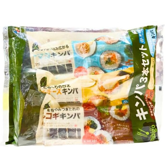 Amazon.co.jp: 【 コストコ 】bibigo ビビゴ キンパ 3本セット 冷凍便